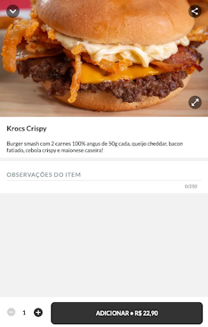 Krocs Burger Screenshot 1