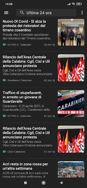 Catanzaro notizie Screenshot 2