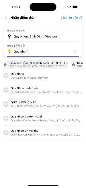 Taxi Tân Nhật Sương Screenshot 1