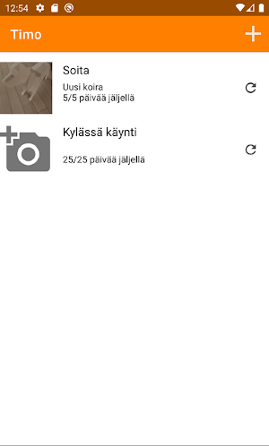 Sosiaalinen muistuttaja Screenshot 2