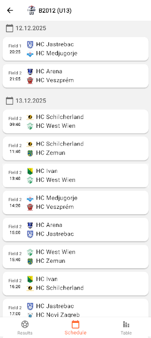Bijeljina Handball Cup Screenshot 1