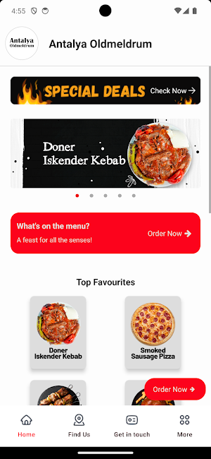 Antalya Oldmeldrum Takeaway Screenshot 0