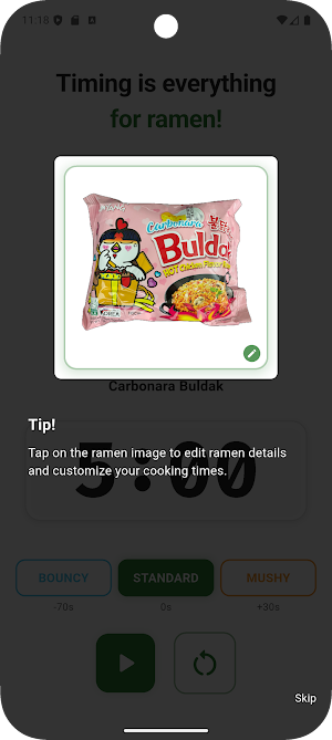 Ramen Timer Screenshot 0