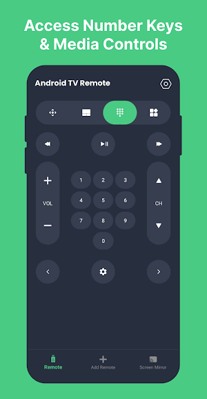 Remote for Android TV Screenshot 2