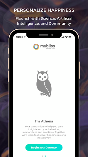 mybliss: A Happiness Companion Screenshot 0