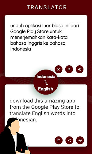 Indonesia to English Translator Screenshot 0