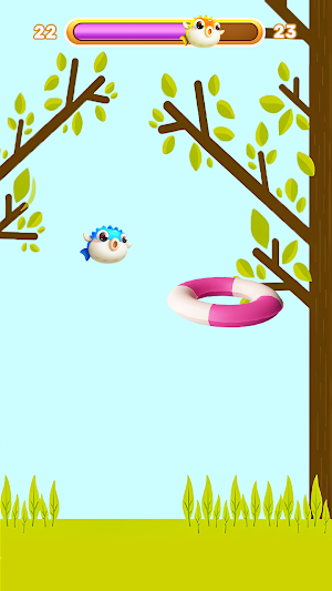 Funny Tap: Flappy Globefish Screenshot 3