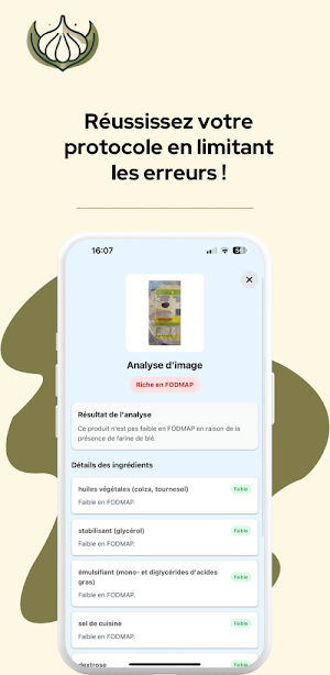 Fodmap Facile - Scan produits Screenshot 3