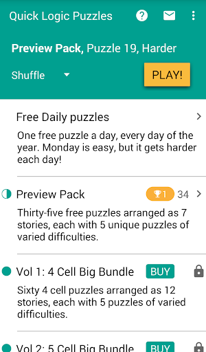 Quick Logic Puzzles Screenshot 3