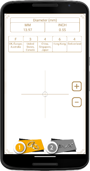 Ring Sizer - Measure Ring Size Screenshot 3