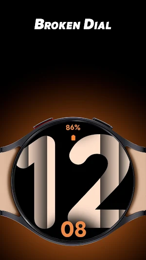 Broken Dial - Watch face Screenshot 0