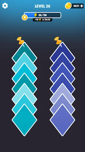 Cards sorting: decoratethehome Screenshot 2