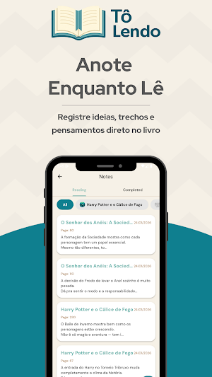 Tô Lendo: Reading Diary Screenshot 2