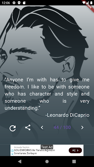 Leonardo DiCaprio Quotes Screenshot 1