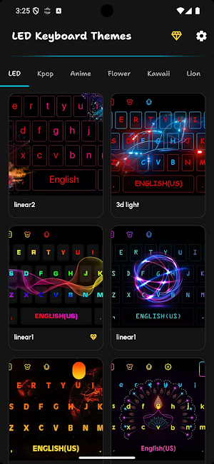 LED Keyboard Screenshot 0