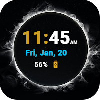 Always on Display Clock Screen