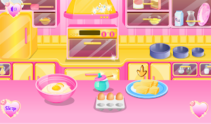 Cook Girls Prepare cake Games Screenshot 2