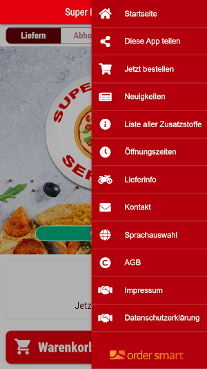 Super Pizza Service Screenshot 2