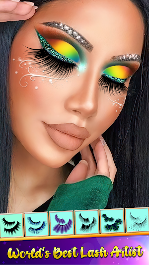 Eye Lash Salon: Eye Makeup Art Screenshot 2