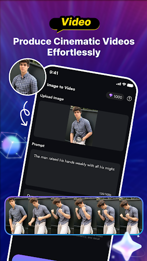 GenReel: AI Video Maker Screenshot 1
