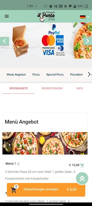 Pizzeria il Punto Screenshot 3