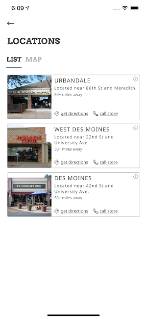 Friedrichs Coffee Screenshot 1