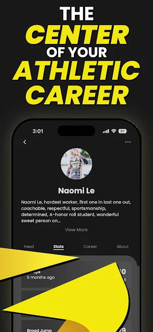 GMTM: Athlete Opportunity App Screenshot 1