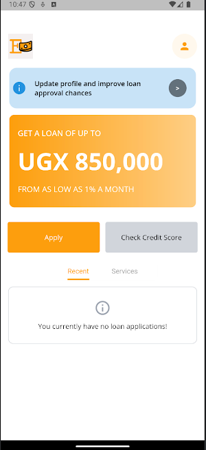 Ensimbi Loans Screenshot 1