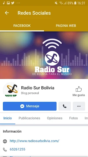 Radio Sur Bolivia Screenshot 2