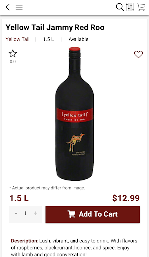 Wine & Food Mart Screenshot 3
