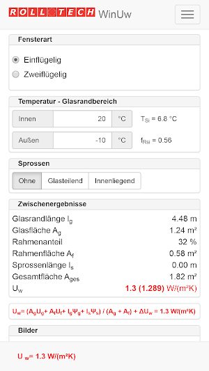 WinUw ROLLTECH Screenshot 1