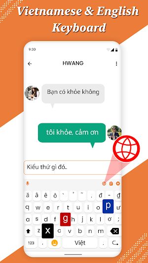 Vietnamese English: keyboard Screenshot 0