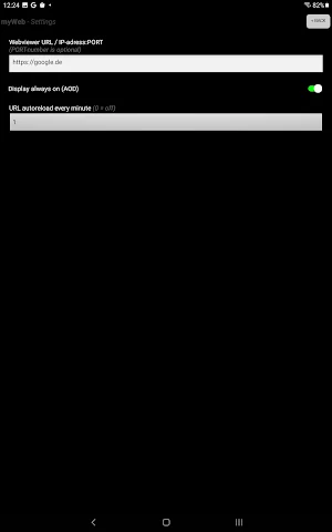 myWeb Screenshot 3