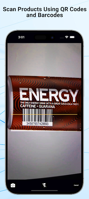 Supermarket QR Barcode Scanner Screenshot 3