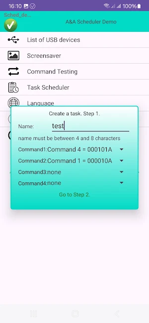 A&A-Sched-demo Screenshot 3