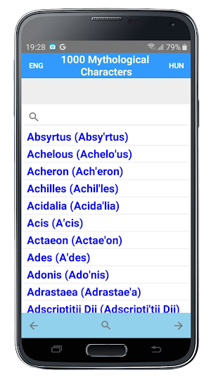 1000 Mythological Characters Screenshot 1