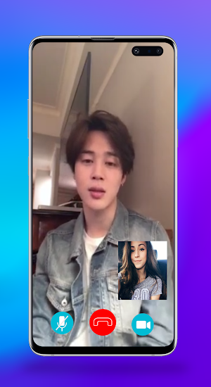 BTS Call You - BTS Fake Video Call Screenshot 1
