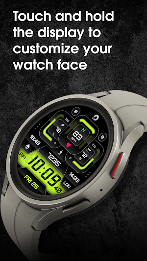 PRADO X81 Digital Watch Face Screenshot 2