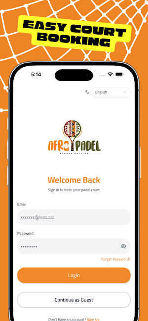 Afro Padel Screenshot 1