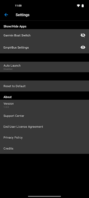Garmin RV Controls Screenshot 1