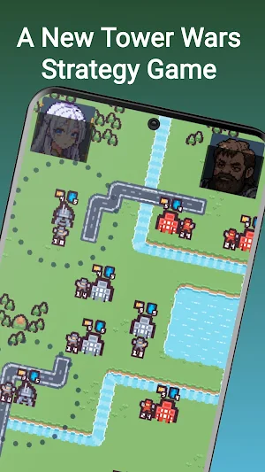 Pixel Commander - Tower War Screenshot 0
