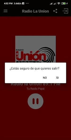 Radio la J 105.7 fm - Te pone. Screenshot 1