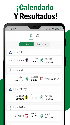 Live Atlético Colombia Futbol Screenshot 3