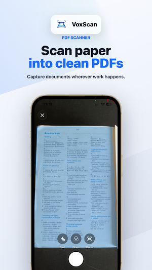 VoxScan: PDF Scanner & AI Doc Screenshot 0