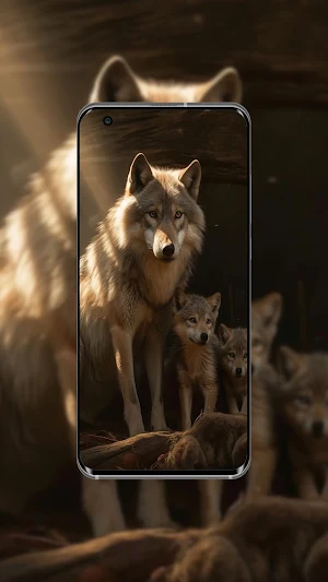 Wolf Wallpaper Screenshot 2