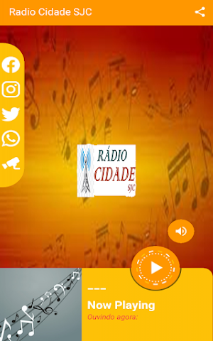 Web Rádio Cidade SJC Screenshot 0