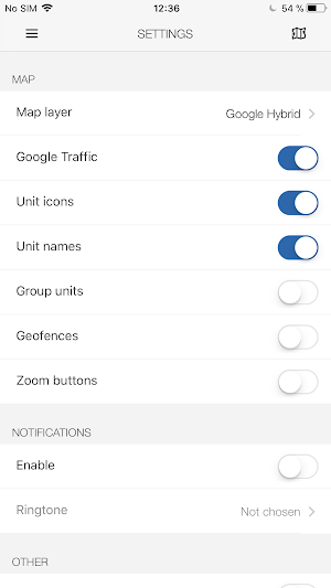 SicuroTrack v2 Monitoring Screenshot 2