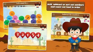 Cowboy Kids Grade One Games Screenshot 1