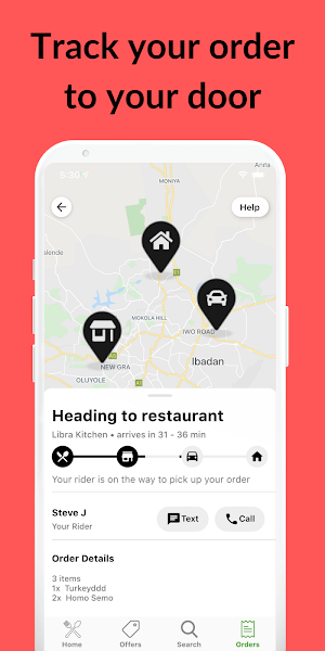 Heyfood - Food Delivery Screenshot 2