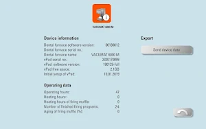 VITA FURNACE App Screenshot 3
